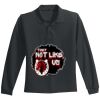 Youth Long Sleeve Silk Touch Polo Thumbnail